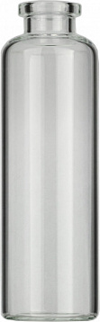 50mL HS Crimp vial N20, 31x101mm, FB, pk/100