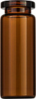 10ml Headspace vial N20, amber 20.5x54.5, pk/100