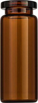 10ml Headspace vial N20, amber 20.5x54.5, pk/100