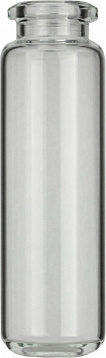 20ml Headspace Vial, clear, RB,23x75.5mm, pk/100