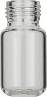 10mL HS vial N18,22.5x46mm, clear, round b.,pk/100