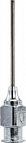 Chromab. stainl.steel needle, 12 pcs