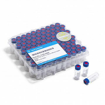Screw top vial, write-on-spot 100pk