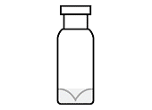 Vial,HiRec,crimp,1.5ml,clr,SLN,100PK