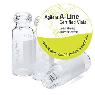 Vial,A-Line,Screw,Wrt-on,Clr,2mL,100/pk