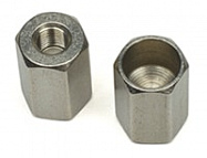 Column nut no-slot 6-sided 2pk SHM