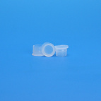 12mm Clear Polyethylene Flat Top Snap Plug